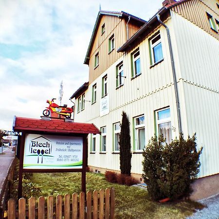 Blechleppel - Die Pension Im Harz Benneckenstein Exteriör bild