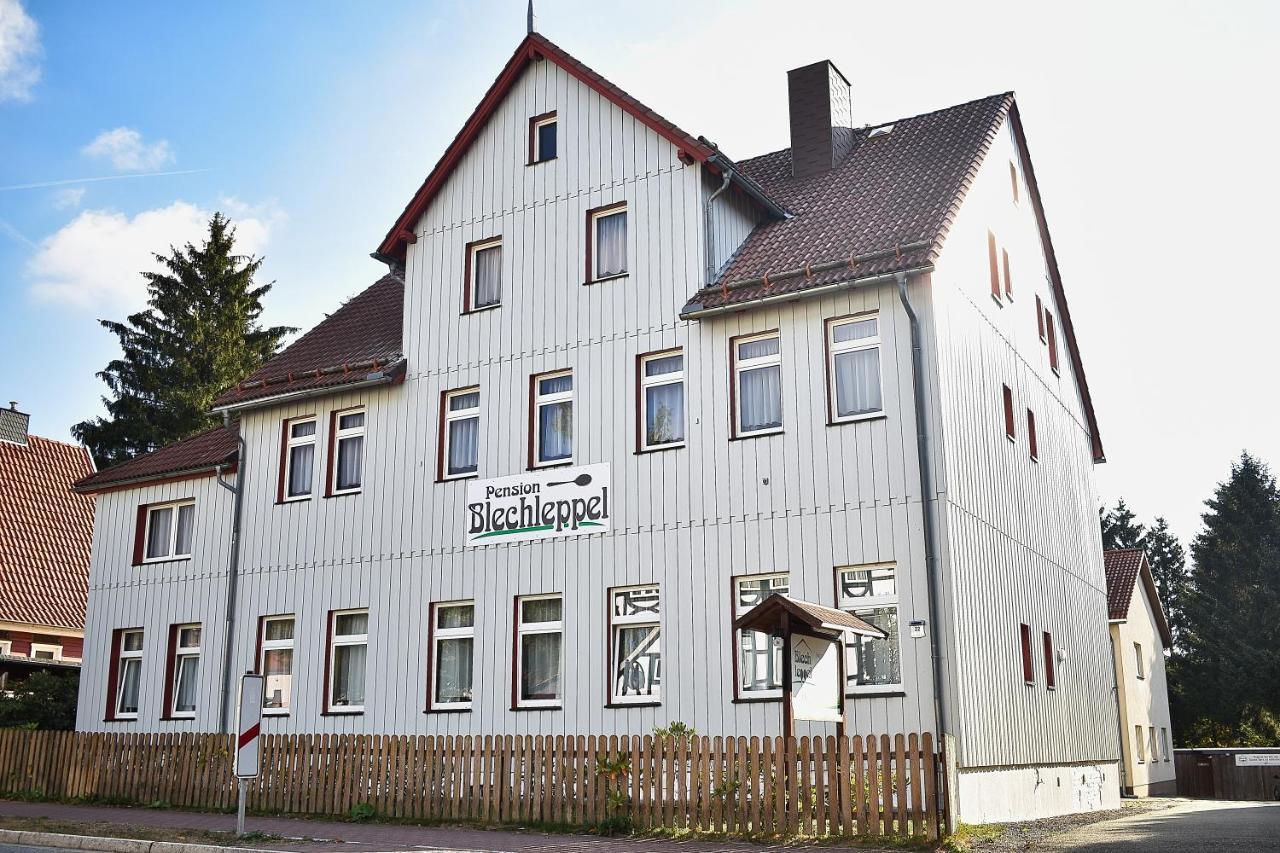 Blechleppel - Die Pension Im Harz Benneckenstein Exteriör bild